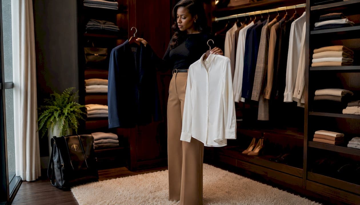 Business Casual Wardrobe Essentials: Your AI-Powered Capsule