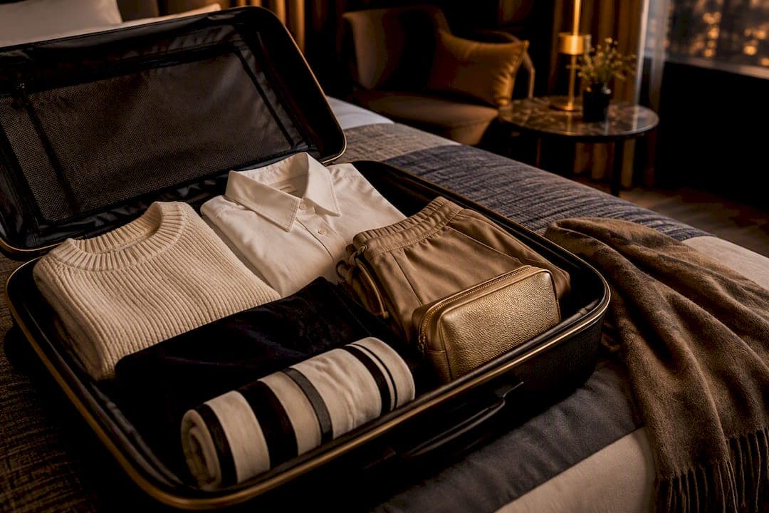 Valise capsule : la méthode simple pour voyager léger et stylé