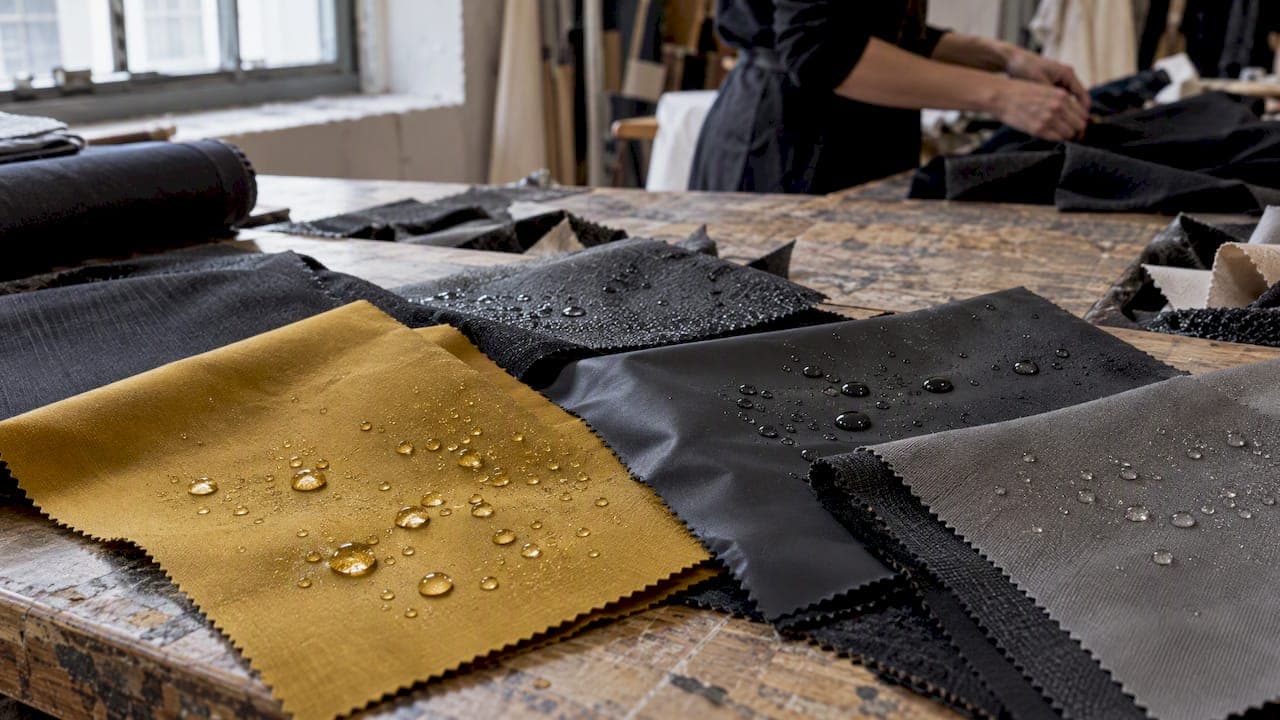 Tissus imperméables pour la mode : bien les choisir