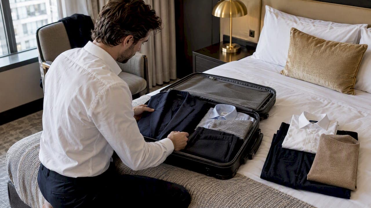 Business Trip Capsule Wardrobe: Pack Less, Look Sharp